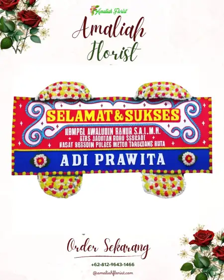 Papan Bunga Ucapan Selamat Rambah Samo